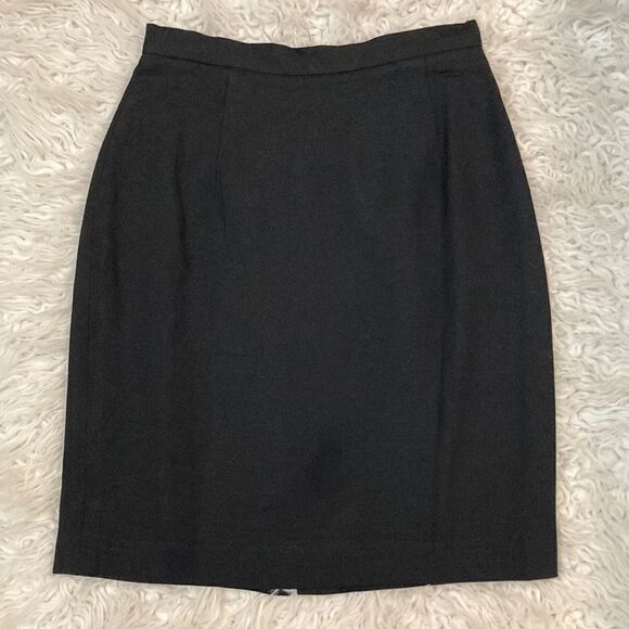 Barami Couture Black Career skirt size 0 - Picture 1 of 4